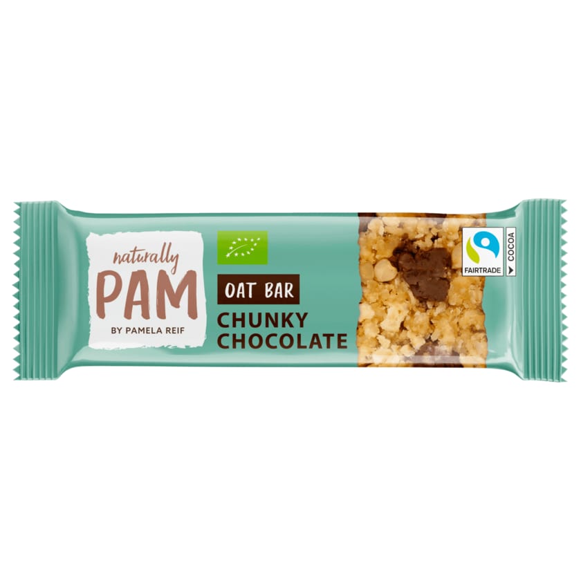 Naturally Pam by Pamela Reif Bio Oat Bar Chunky Chocolate 40g